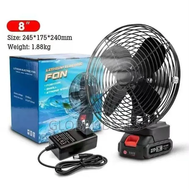 Multipurpose Indoor and Outdoor Rechargeable Fan · Photo 1