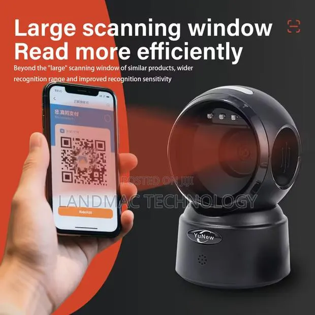 Desktop BT, Wireless and Rechargeable Barcode Scanner Platform Device · Photo 1