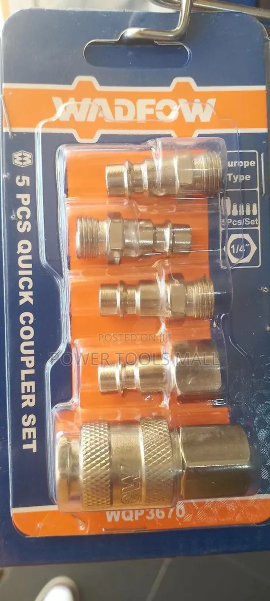 Wadfow 5pcs Quick Coupler Set WQP3670 · Photo 1