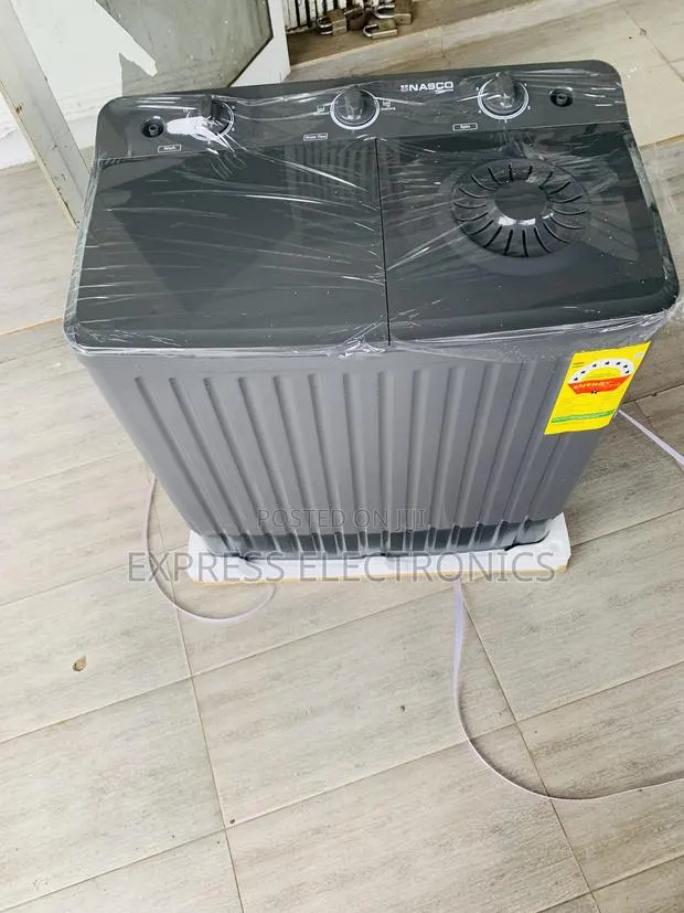 Limited Stock the Nasco NASTT-JS110 11 Kg Twin Tub Semiwashing Machine · Photo 1