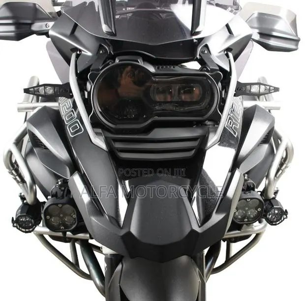 BMW R1200GS / R1250GS Adventure Turn Signal Grille Guards – Black · Photo 1
