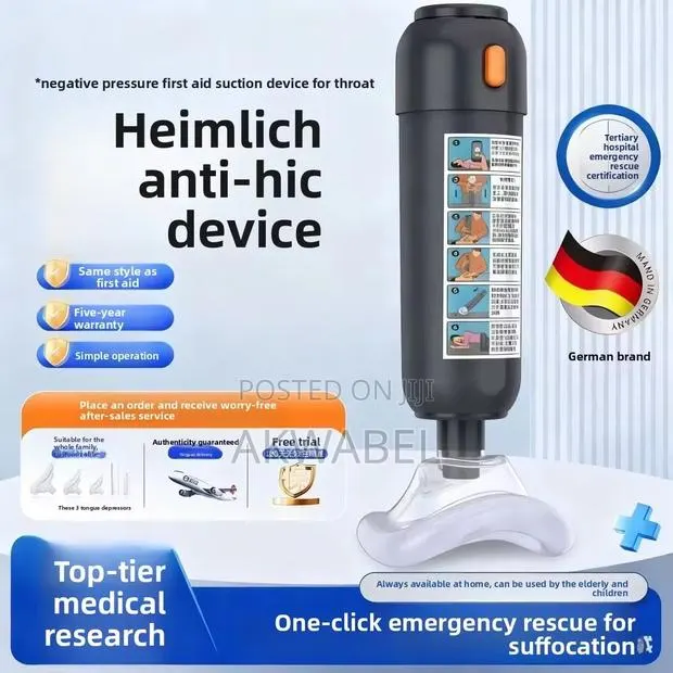 Heimlich Anti-Choking Device First Aid Suction Tool for Kids Adults · Photo 1