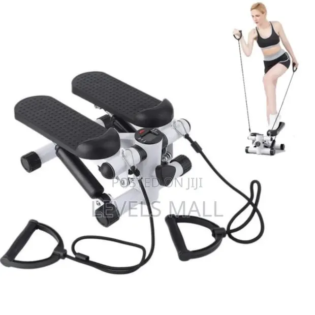 Mini Stepper With Resistance Band Exercises · Photo 1