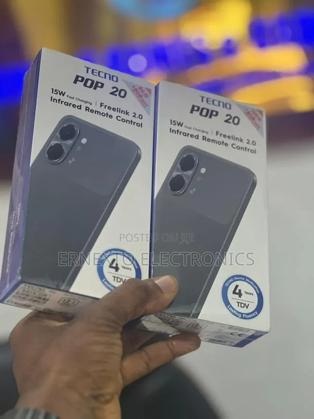 New Tecno Pop 20 64 GB Black · Photo 1