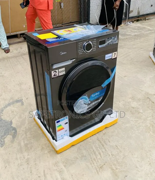 Buy Original Midea 7 Kg Front Load Washing Machine Mf110w70/T) · Photo 1