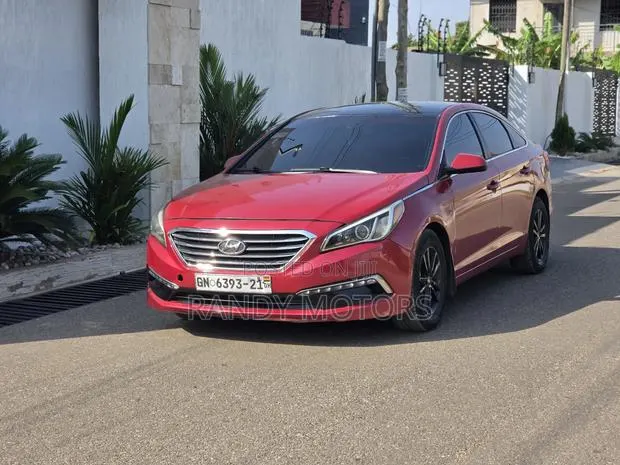 Hyundai Sonata Eco 4dr Sedan (1.6L 4cyl Turbo 7AM) 2015 Red · Photo 1