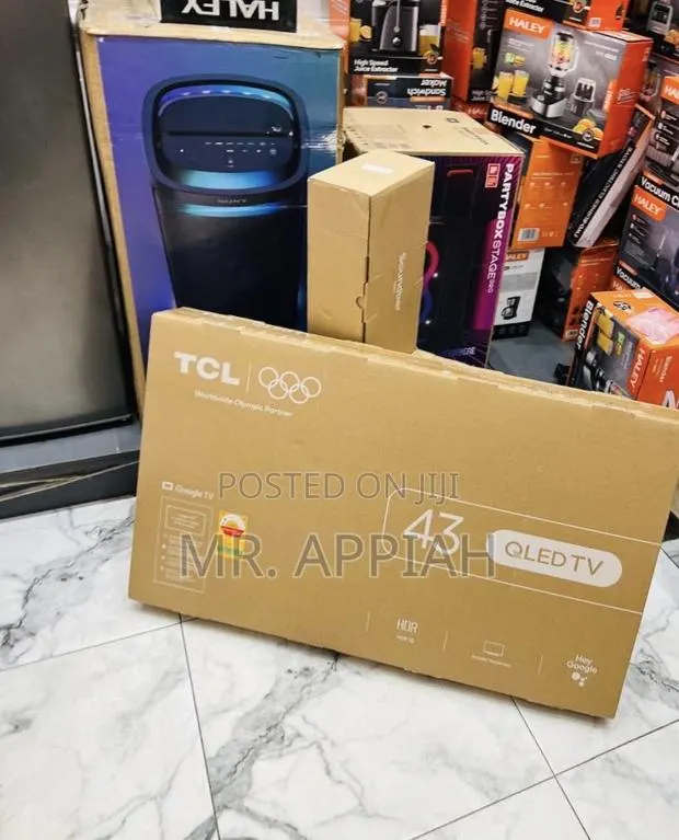 High Sufficient TCL 43 Inch Qled Smart Satellite Android FHD TV · Photo 1