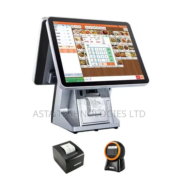 Point of Sale Machine Complete Set With Cash Drawer Barcode Reader · Photo 1