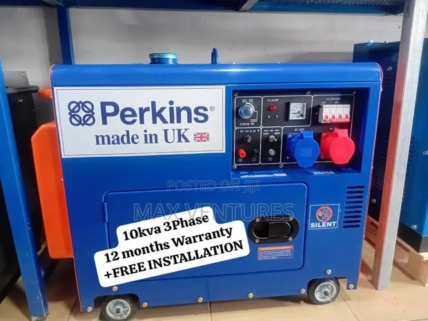 10kva Diesel Perkins 3phase Generator Industrial 3phase · Photo 1