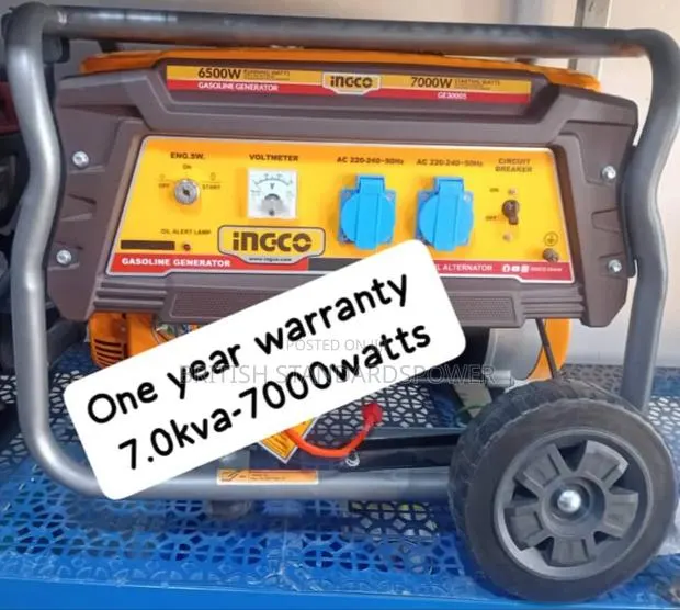 High Velocity Flow 7.0kva Petrol Generator · Photo 1