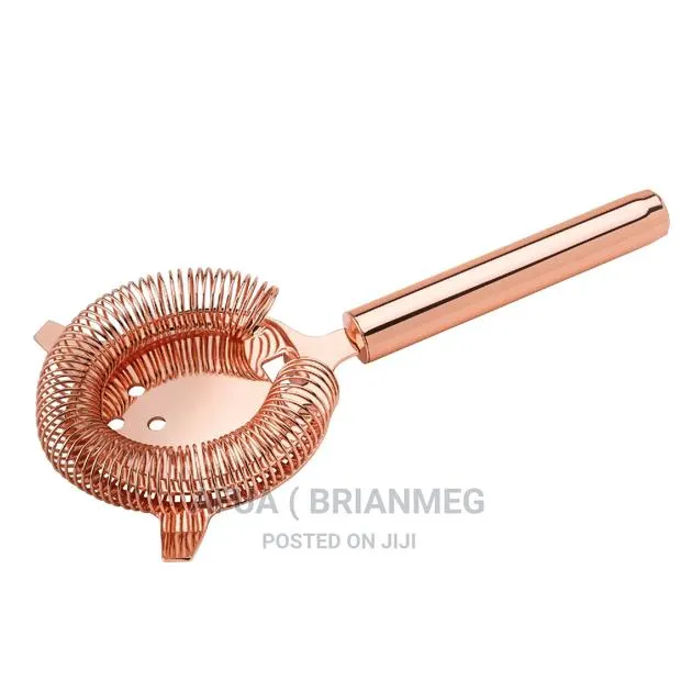 Hawthrone Copper Strainer With Bar Handle(Bar Strainer) · Photo 1