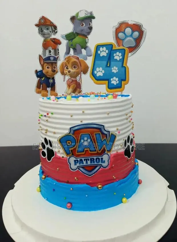 Paw Patrol Character Cake Size · Photo 1