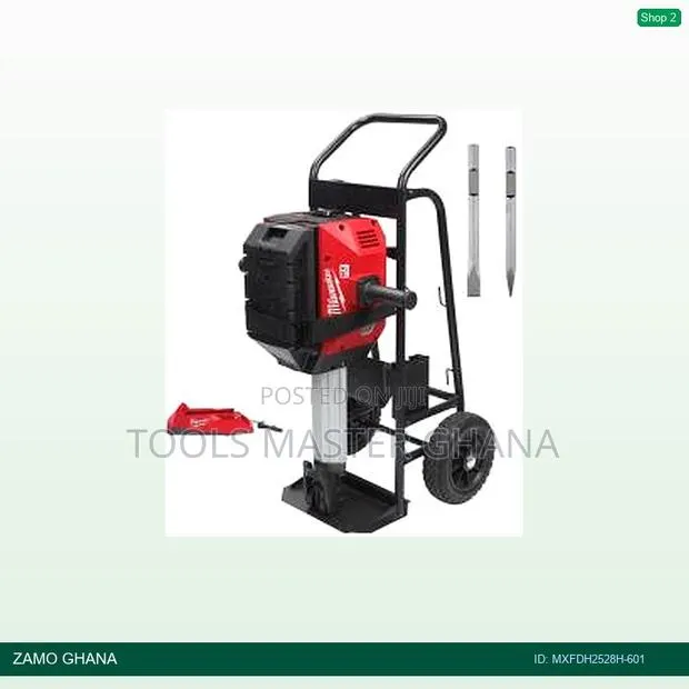 Mx Fuel Breaking Hammer 25kg Class 64j 1300bpm 2500w - Mxfdh2528h-601 · Photo 1