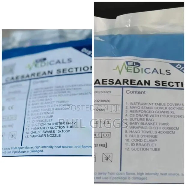 Caesarean Section District Basic Pack · Photo 1