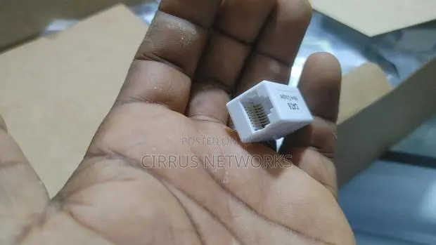 RJ45 to RJ45 Ethernet Cable Coupler Joiner · Photo 1