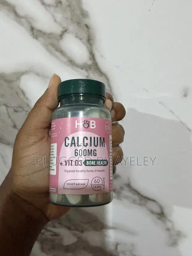 Calcium 600mg + Vit D3 Bone Health 60 Tabs · Photo 1