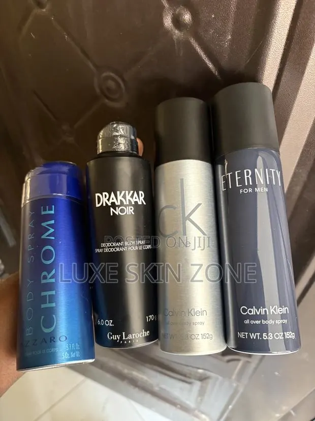 Calvin Klein Eternity, Azzaro Chrome, Drakkar Noir Spray · Photo 1