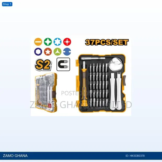 37 PCS Precision Screwdriver - Hksdb0378 · Photo 1