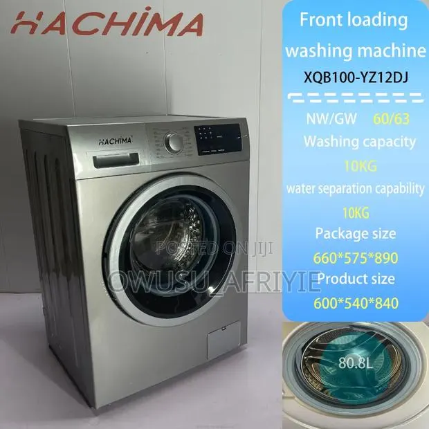 10kg Hachima Washing Machine · Photo 1