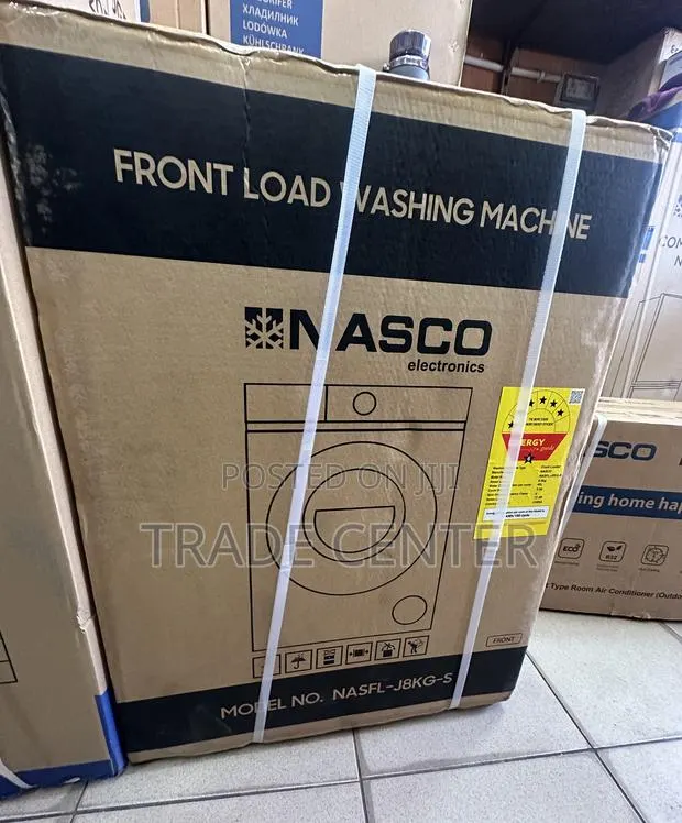 Nasco 8kg Front Load Washing Machine · Photo 1