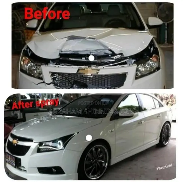 Bodyworks And Spraying Car