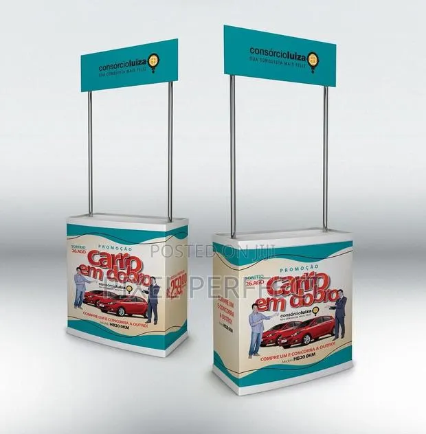 Promo Stand / Table With Branding · Photo 1