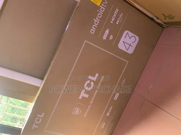 Conundrum TCL Smart Android Television 43inches at £? · Photo 1