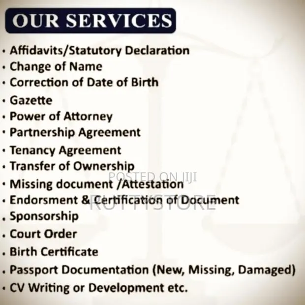Commissioner for Oath · Photo 1