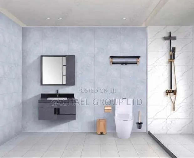 Black Marble Cabinet Basin · Photo 1
