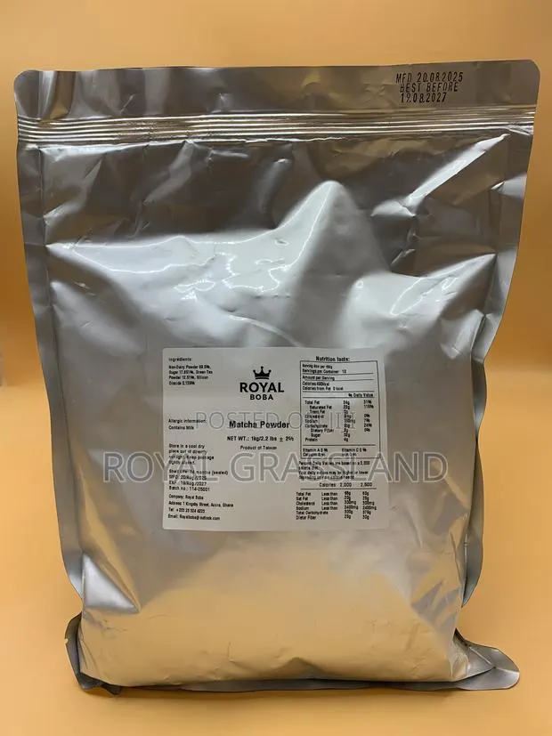 Premium Matcha Green Tea Powder 1KG | Bubble Tea & Latte · Photo 1