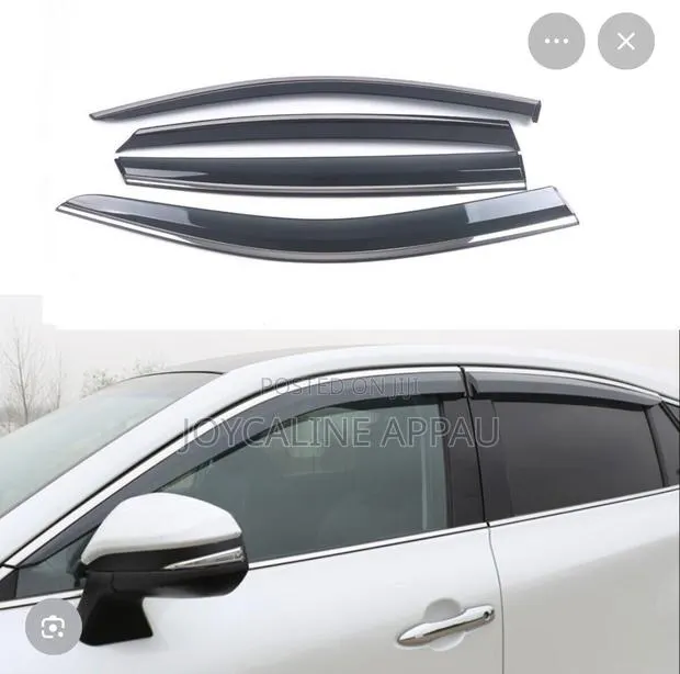 Nissan Qashqai 2016 to 2026 6pcs Window Shade Visor/Rain Guard · Photo 1
