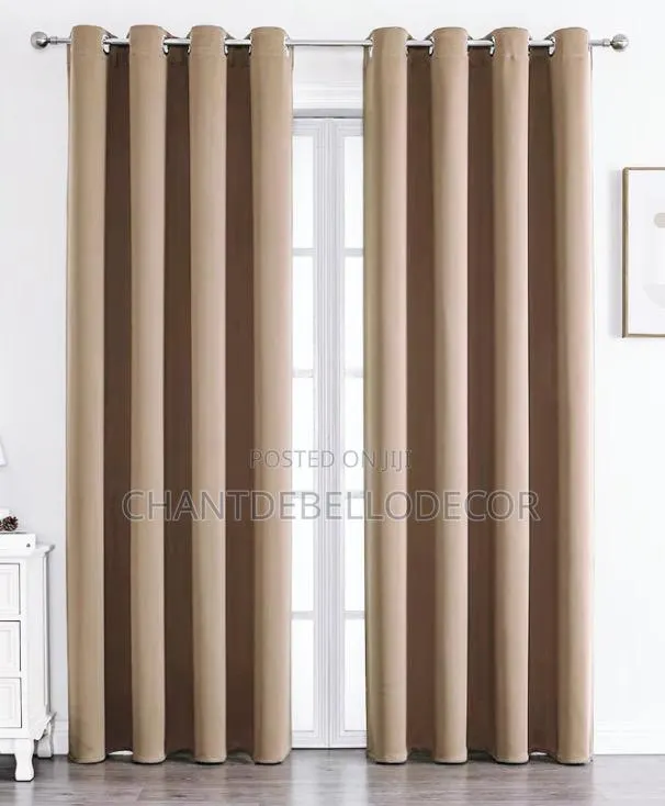 Grommets Top Already Made Blackout Curtains ( 2 in 1 ) · Photo 1