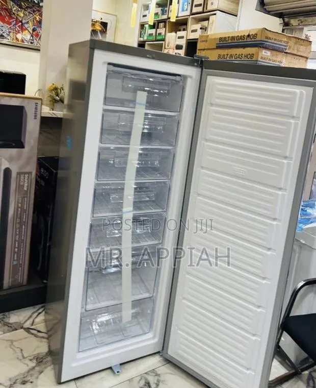 Extremely Classic Nasco Nasd1-33 1 Door Upright Standing Freezer,Gray · Photo 1