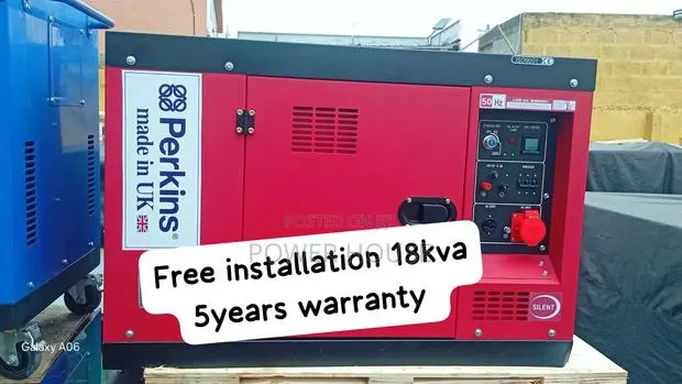 Perkins 18kva Diesel Generator – Reliable Power for Homes, 18kva · Photo 1