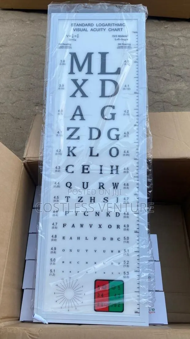 Ingot 5m English Visual Acuity Chart · Photo 1