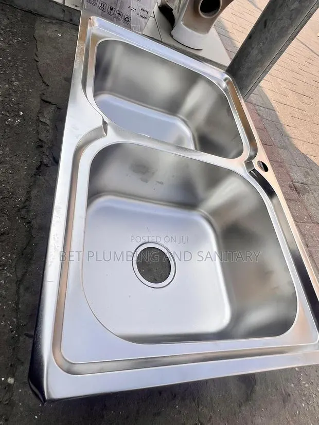 Two Bowl Cabinet Sink_armless Sink_kitchen Sink · Photo 1
