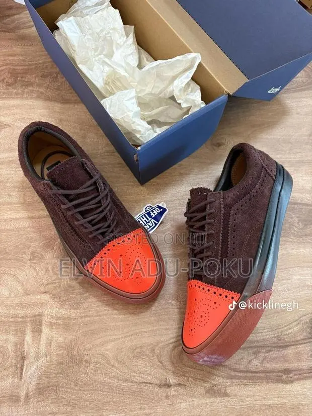 Vans LX Old Skool Brogue | Coffee Bean · Photo 1