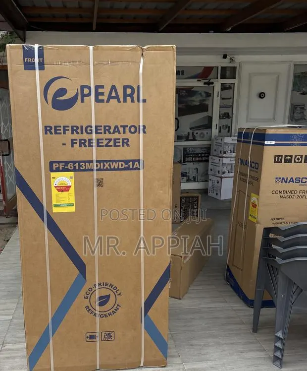 Keep It Fresh,Keep It Cool With Pearl PF-613MDIXWD-1A Fridge(Gray). · Photo 1