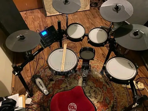 Alesis Crimson Iii Nine-Piece Electronic Drum Kit With Mesh Heads · Photo 1