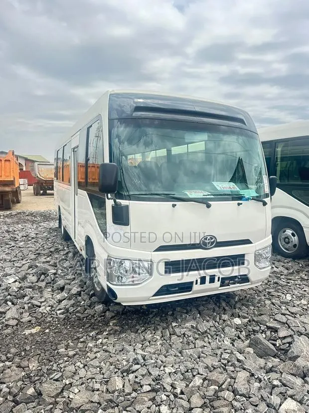 Toyota Coaster 2025 White
