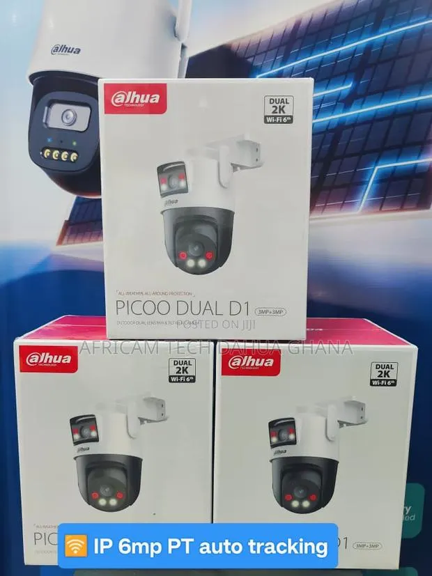 Dahua 3+3MP Outdoor Wi-Fi Dual-Lens Pan Tilt Camera · Photo 1