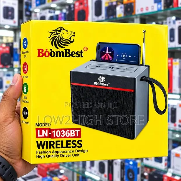 BoomBest LN-1036BT 30W Wireless Bluetooth Speaker - Low2High · Photo 1