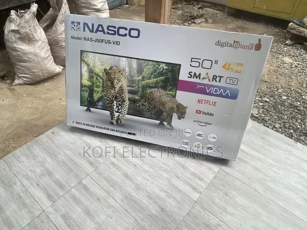 Enjoy Superior Sound Nasco 50′′ Uhd Digital Satellite Smart Tv · Photo 1