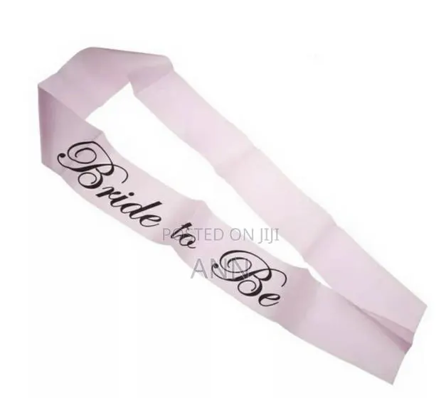 Bride to Be Sash · Photo 1