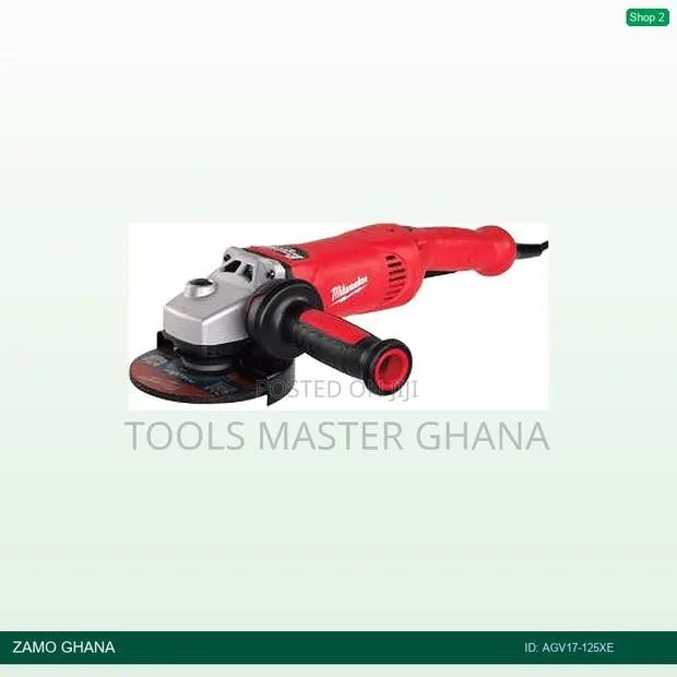 Angle Grinder 1750w 125mm 5 Inch Trigger Lock on Switch - Agv17-125xe · Photo 1