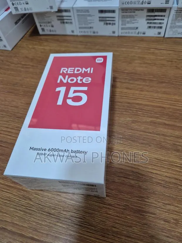 New Xiaomi Redmi Note 15 256 GB Black · Photo 1