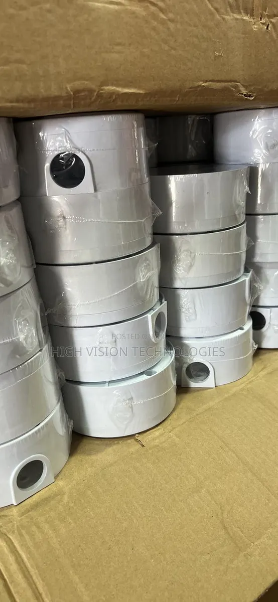 Round Junction Box for CCTV Cameras · Photo 1