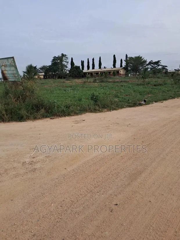 Roadside Land for Sale at Amasaman Obom · Photo 1