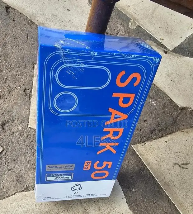 New Tecno Spark 50 Pro 256 GB Black · Photo 1