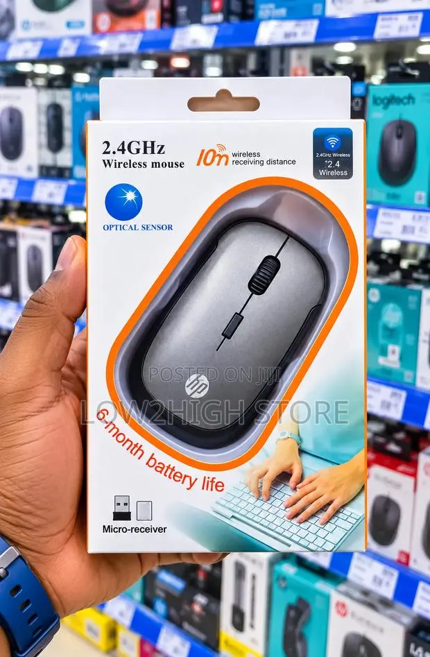 HP 2.4GHz Wireless Optical Mouse · Photo 1